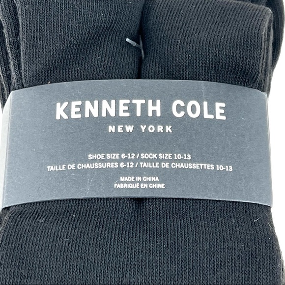 Kenneth Cole Men's 6 Pack Ribbed Crew Socks - Shoe Size 6-12 - Picture 2 of 4